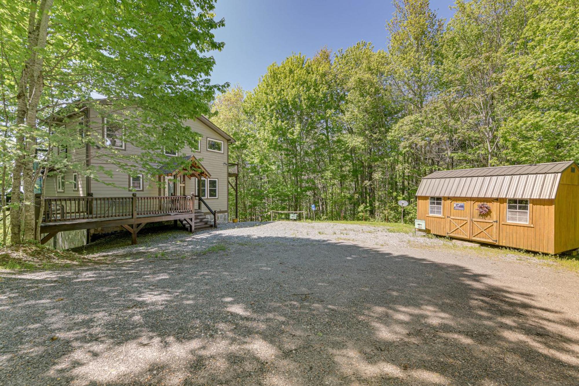 Sweeping Smoky Mountains Vacation Rental Whittier Exterior photo